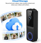 Components included in the ByteBlaz wireless doorbell security system kit