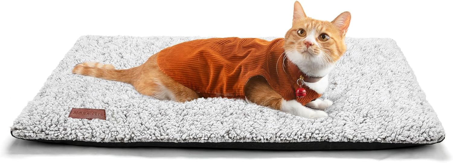 Self Warming Cat Bed Self Heating Cat Dog Mat 24 x 18 inch Extra Warm Thermal Pet Pad for Indoor Outdoor Pets with Removable Cover Non-Slip Bottom Washable Non Electric - Image 12