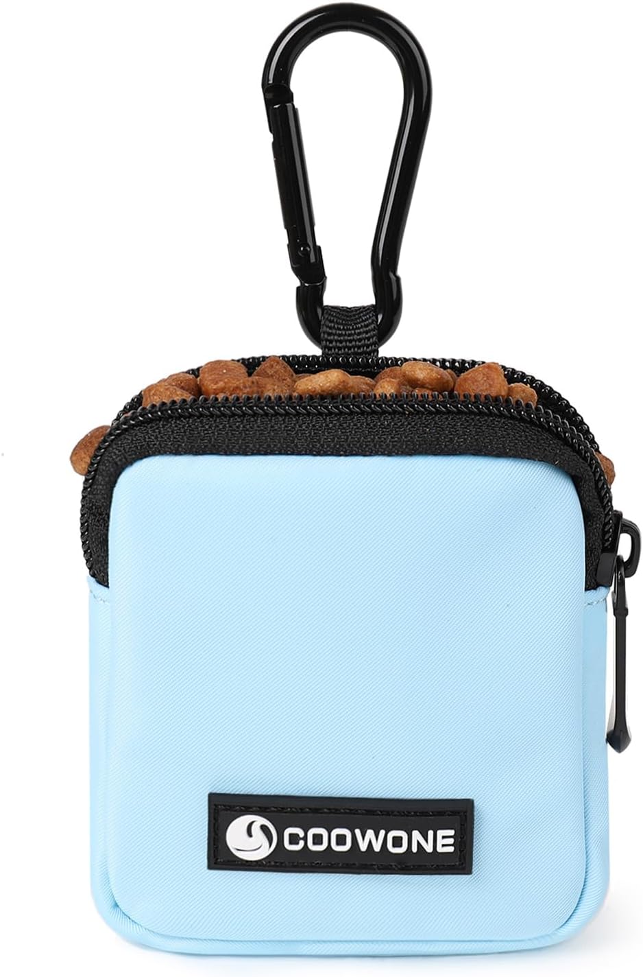 Waterproof Dog Treat Pouch, Dog Training Treat Pouch Built in Poop Bag Dispenser Adjustable Shoulder Bag (BLK) (BLK) - Image 12