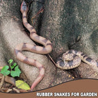 Upitry fake snake prank toy being used as a novelty item for practical jokes