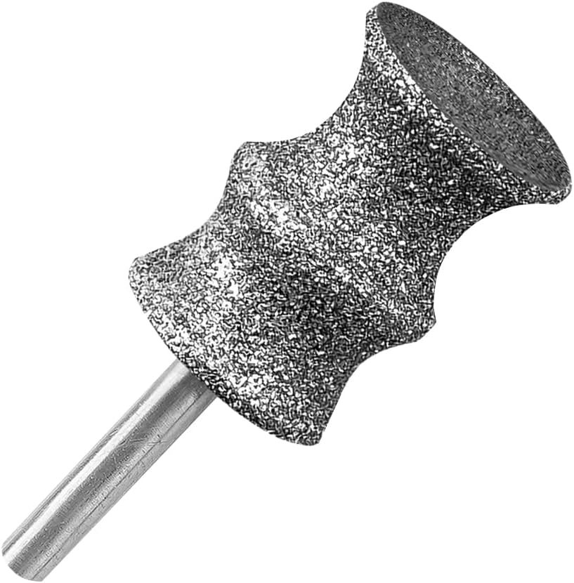 Kitguard nail grinder bit showing diamond grit finish