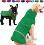 Doglay Dog Coat, Waterproof Dog Jacket Pet Winter Coat for Cold Weather with Thicken Furry Collar, Reflective Puppy Winter Jacket Warm Fleece Lining for Small Medium Large Pets - Image 15
