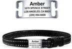 TechMark Dog Tags Personalized for Pets Custom ID Laser Deep Engraving Stainless Steel Ultra Durable, Polished Curved Rectangular Arch, Text ONLY for 1" Collars - Image 12