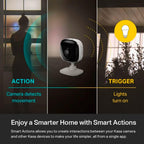 Kasa 1080p Indoor Wired Security Camera - Works as a Baby Monitor & Pet Camera, Motion Detection & Tracking, 2-Way Audio, Night Vision, Subscription-Free Local Storage or Optional Cloud, EC60 - Image 4