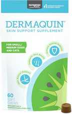 Nutramax Dermaquin Skin Support Supplement for Large Dogs, Supports Healthy Response to Allergens, with Hardy Kiwi, Omega-3s, and More, Tasty Soft Chews, 60 Count - Image 9