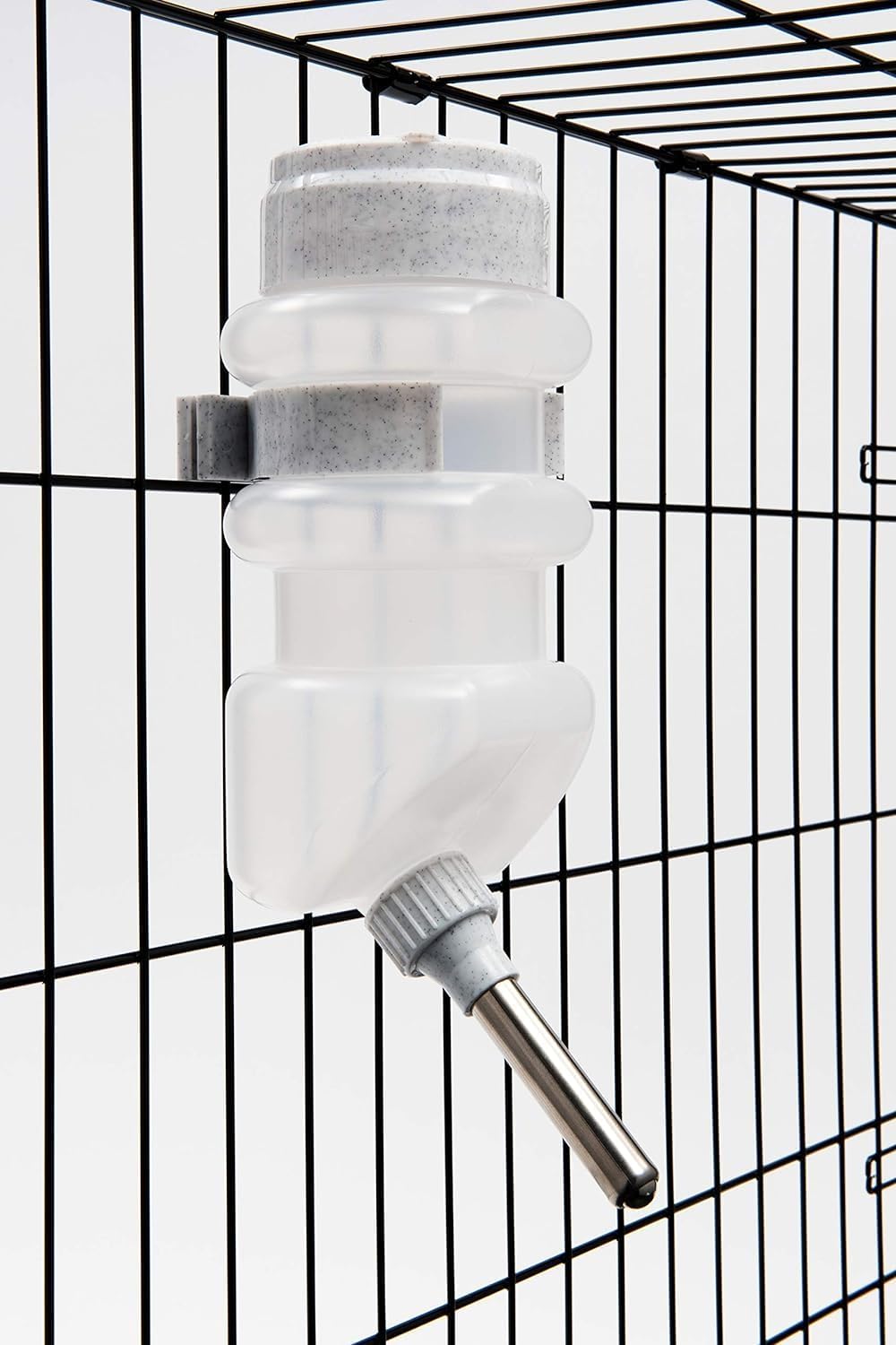 Lixit premium imported dog travel carrier hydration system close up.