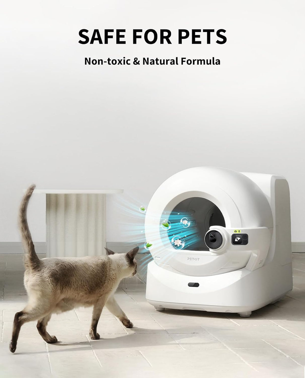 Authentic PETKIT N60 cat litter box deodorizer cartridges compatible with PUROBOT self cleaning trays.