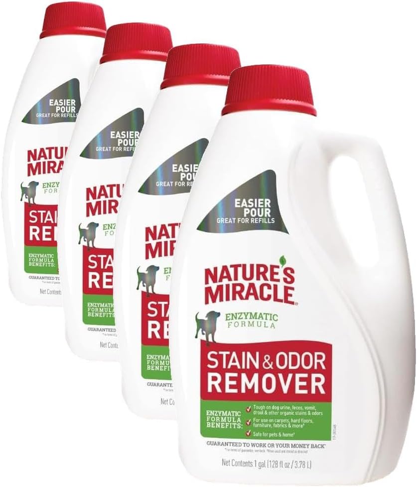 Nature's Miracle Stain and Odor Remover Dog, 32 Ounces, Everyday Mess Enzymatic Odor Control Formula - Image 12