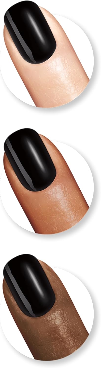 Sally Hansen Xtreme Wear Nail Polish, Streak-Free, Shiny Finish, Long-Lasting Nail Color, Black Out, 0.40 fl oz - Image 3