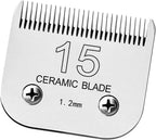 Detachable Pet Clipper Blades Dog Grooming Clipper Replacement Ceramic Blades, Compatible with Andis, Wahl, Oster(Size 10#,Cut Length 1.5mm) - Image 9
