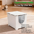 Heavy duty KropBom cat litter liner replacement showing the double stitched leakproof seams.