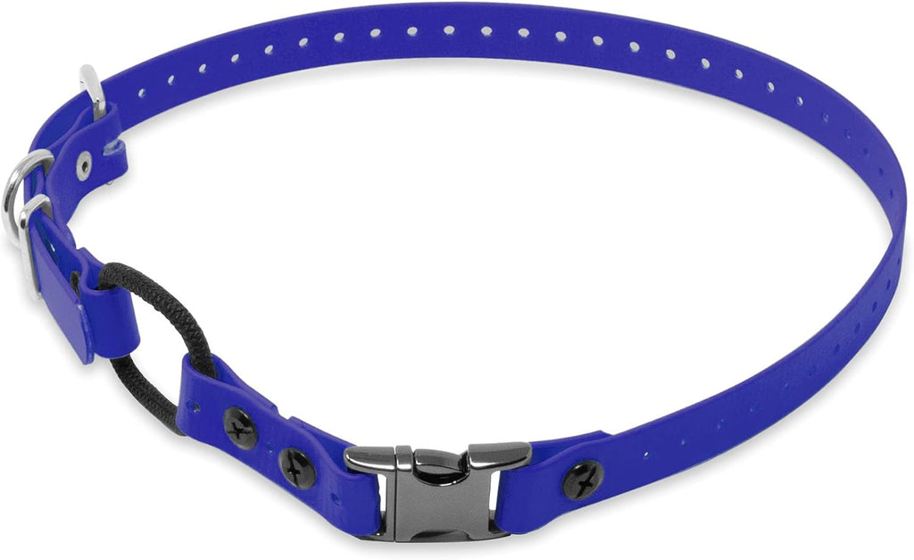 Educator Quick Snap 3/4-Inch Dog Training Collar Strap - Fits ME-300, ET-300/400, EZ-900, PE-900 & PG-300 Receivers - 33" Trim-to-Fit Biothane Bungee Collar, Black - Image 10