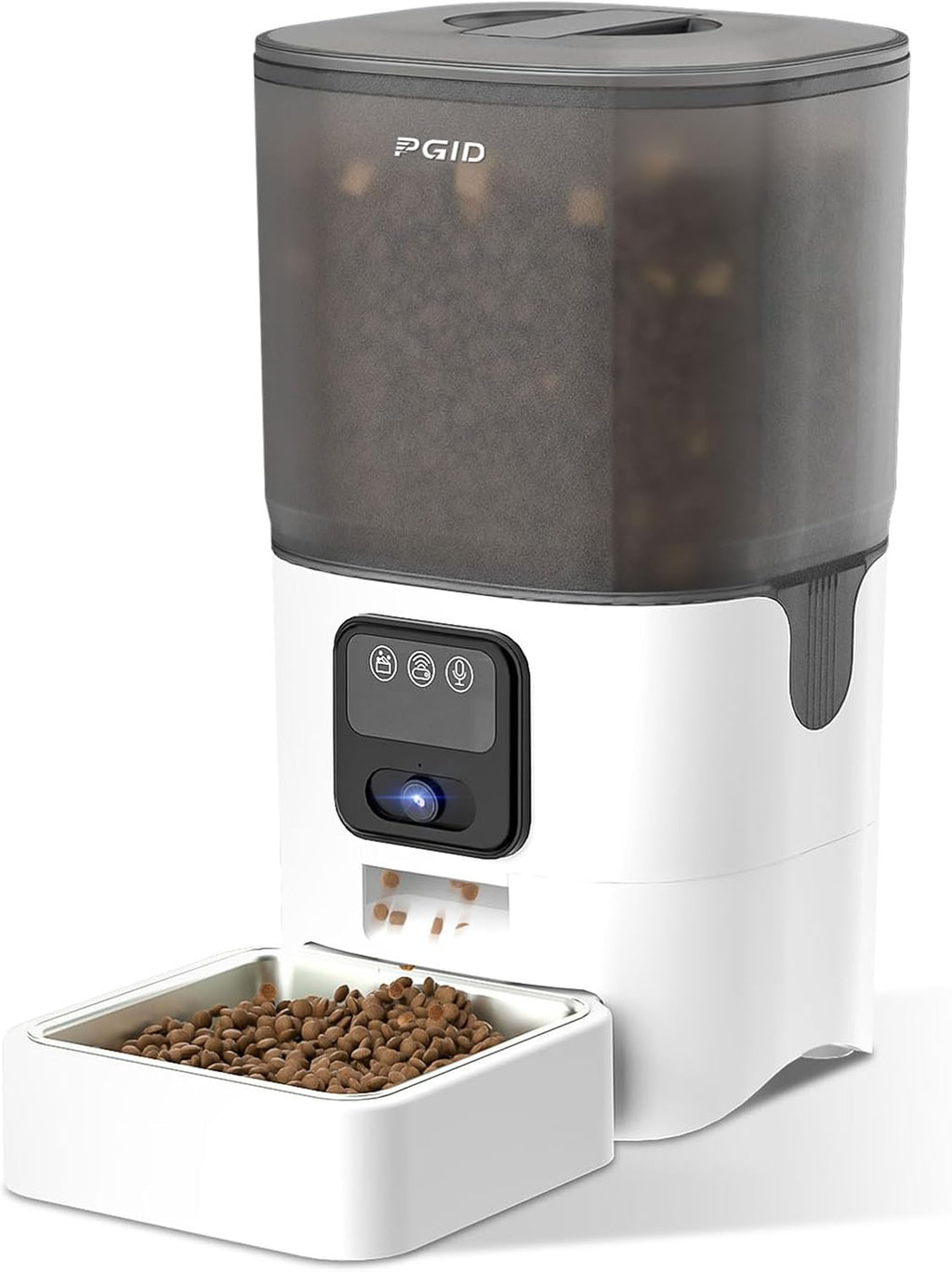 Automatic Cat Feeder with Camera for Two Cats, 1080P HD Video with Night Vision, 2.4G WiFi Auto Dog Feeder with 2-Way Audio for Cat & Dog, Low Food & Motion & Sound Alerts Timed Pet Feeder 7L - Image 10