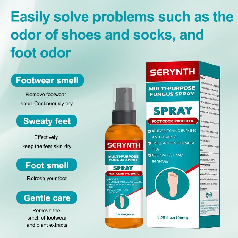 Serynth premium personal care product packaging displaying the 3.38 fluid ounce volume label
