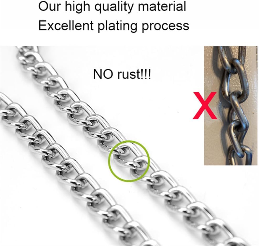 Hotlion premium dog obedience training chain collar sizing chart details