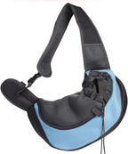 Pet Dog Sling Carrier, Breathable Mesh Portable Travel Safe Pet Sling Shoulder Bag Carrier with Adjustable Non-Slip Shoulder Strap for Small Dogs Cats Puppy - Image 11