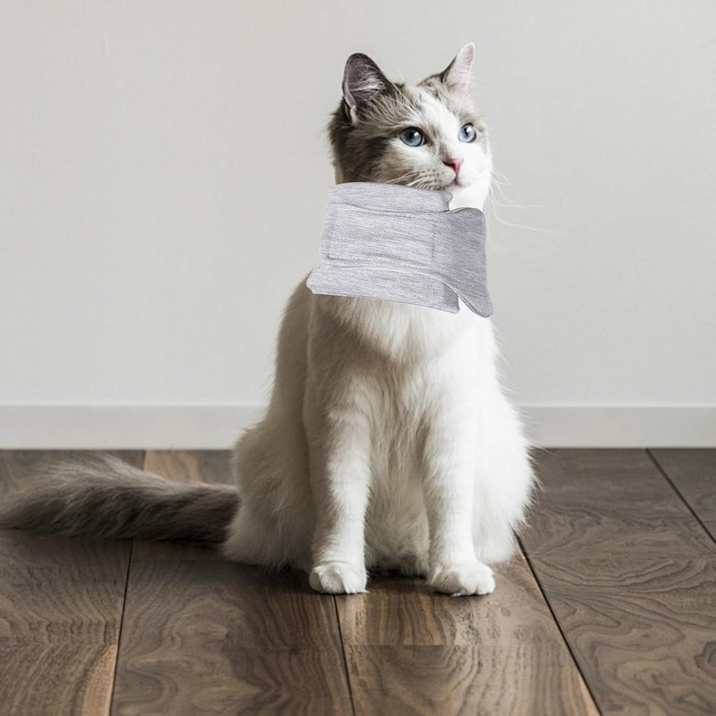 JoyHuaTrade grey color small size cat neck support collar