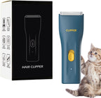 Grimgrow dog grooming kit clipper front view cordless pet trimmer