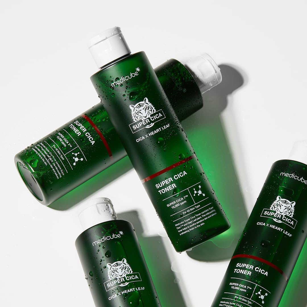 Medicube Super CICA Toner l Calms & soothes Redness Skin with 7 CICA Ingredients |(4.73fl.oz.) - Image 5