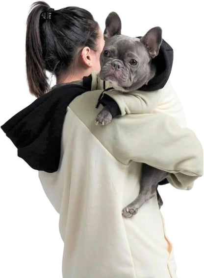 Spark Paws Human Hoodie - Premium Quality, Buttery Soft, Superior Comfort and Fit, Calming Fleece Interior, Suitable for All Styles - 90s Retro Sky Dye - L - Image 9