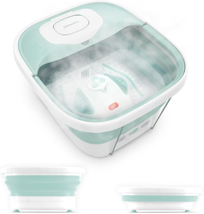 Homedics Smart Space Elite Footbath front view with bubble feature
