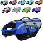 EMUST Life Vests for Dogs, Lightweight Small/Medium/Large Dog Life Preserver, XL Dog Life Jacket for Swimming/Boat/Water, Life Jacket for Large Dogs, NewTurquoise, XL - Image 9