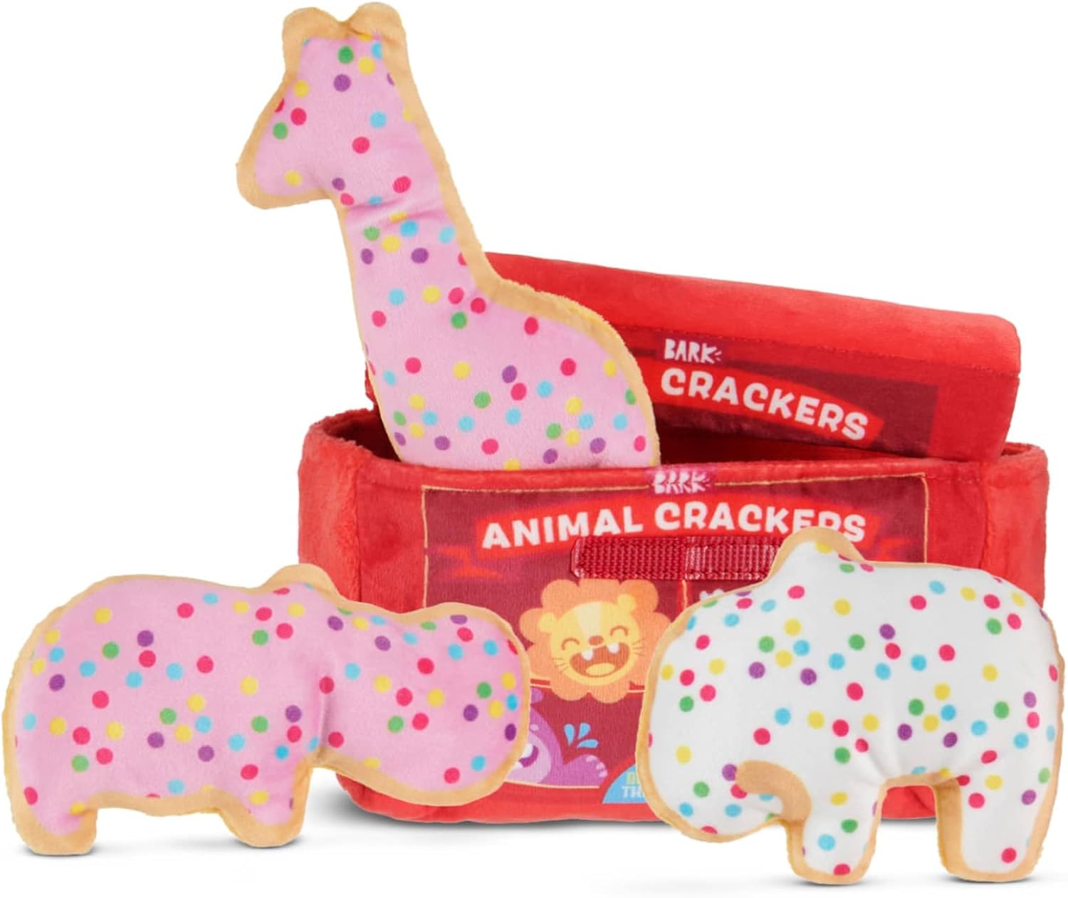 Barkbox Dog Toys - Barker's Dozen Donuts Plush 4 in 1 Multi Part Interactive Dog Toy for Dogs & Puppies - Small - Image 10