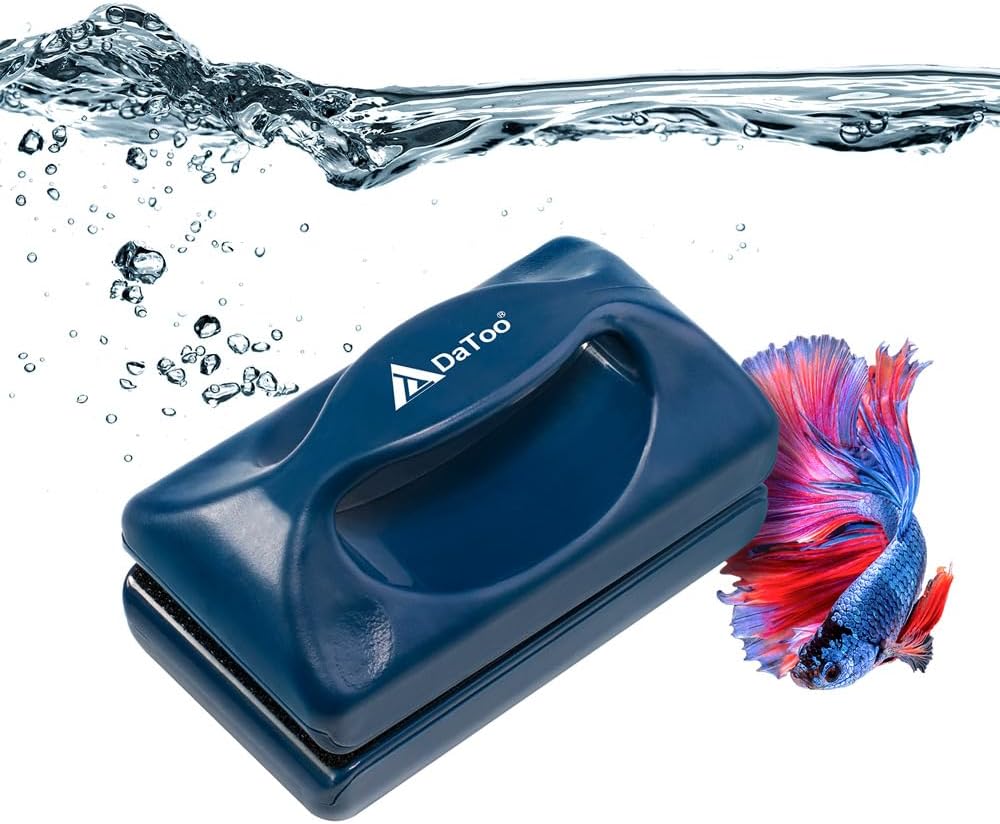 DaToo Aquarium Mini Magnetic Scrubber Scraper Small Fish Tank Cleaner Nano Glass Aquarium Cleaning Tools with Super Strong Magnet - Image 9