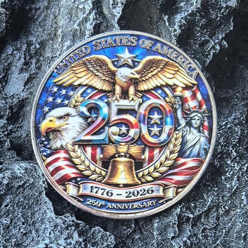 YKshop commemorative coin enclosed safely inside its transparent hard-shell acrylic protective display case.