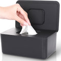 Lijroavy baby wipes dispenser black front view