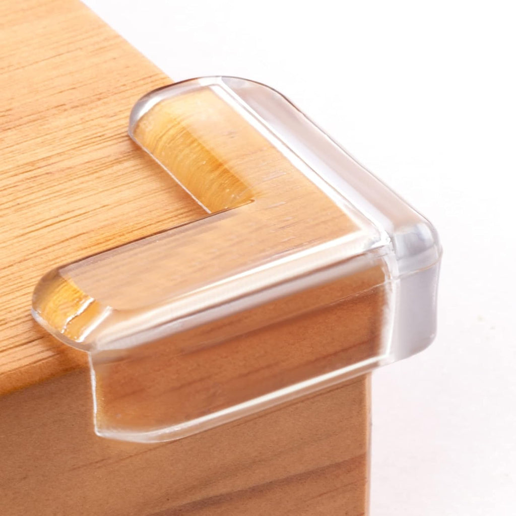 Aixmeet 8 pack clear corner protectors front product view