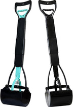 ienjoyed 32" Tall Pooper Scooper, Large Pooper Scooper for Dogs Heavy Duty, Dog Pooper Scooper with Long Handle & High Strength Durable Spring, Foldable Dog Poop Pick Up - Image 14