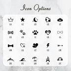 Anavia durable metallic pet id accessory displaying reflective silver finish on white background