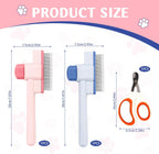 Fine tooth flea comb for dogs and cats undercoat grooming