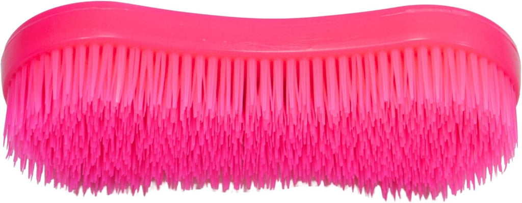 Intrepid International horse grooming brush in hand