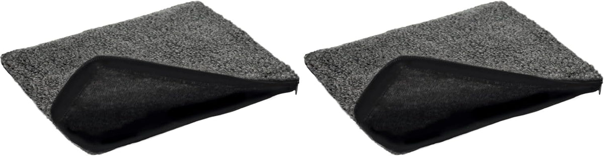 K&H Pet Products Small Animal Outdoor Heated Pad Replacement Cover, Zipper Closure, Soft & Breathable, Machine Washable, Fits K&H Small Animal Heated Pad (Sold Separately) - 12 X 9in Gray Fleece - Image 9
