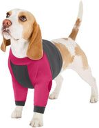 LeLePet Dog Recovery Suit for Front Legs, Dog Sleeve to Stop Licking, Elbow Protector for Leg Injuries Shoulder Wounds After Surgery Male Female,Zippered Long-Sleeved Shirt Cone Alternative(S-3XL) - Image 9