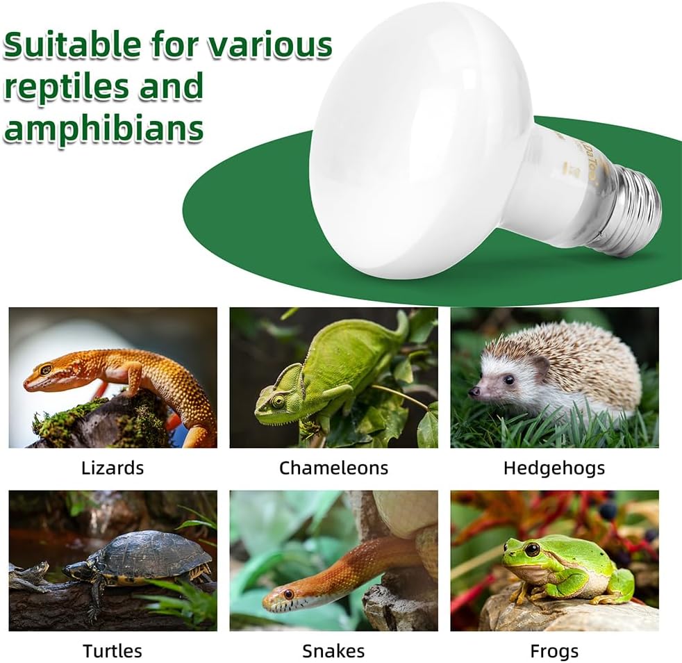 DaToo one hundred watt uva heat lamp bulbs packaging for exotic pets