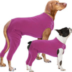 Nanaki Dog Wound Care Shirt, Dog Leg Sleeve To Stop Licking Rear Leg And Abdomen, Doggy Surgery Suit Female Spay,Doggy Onesie For Surgery Female Male, Pet Surgical Recovery Suit Pet Wound Heal Clothes - Image 12
