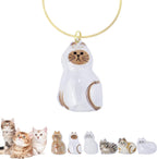 Cat Hair Storage Keychain,Transparent Cat and Dog Hair Storage Capsule,Welldonepet Cats Hairs Keychain - Image 10