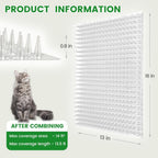 Close up of Ley's humane plastic spikes for pet training