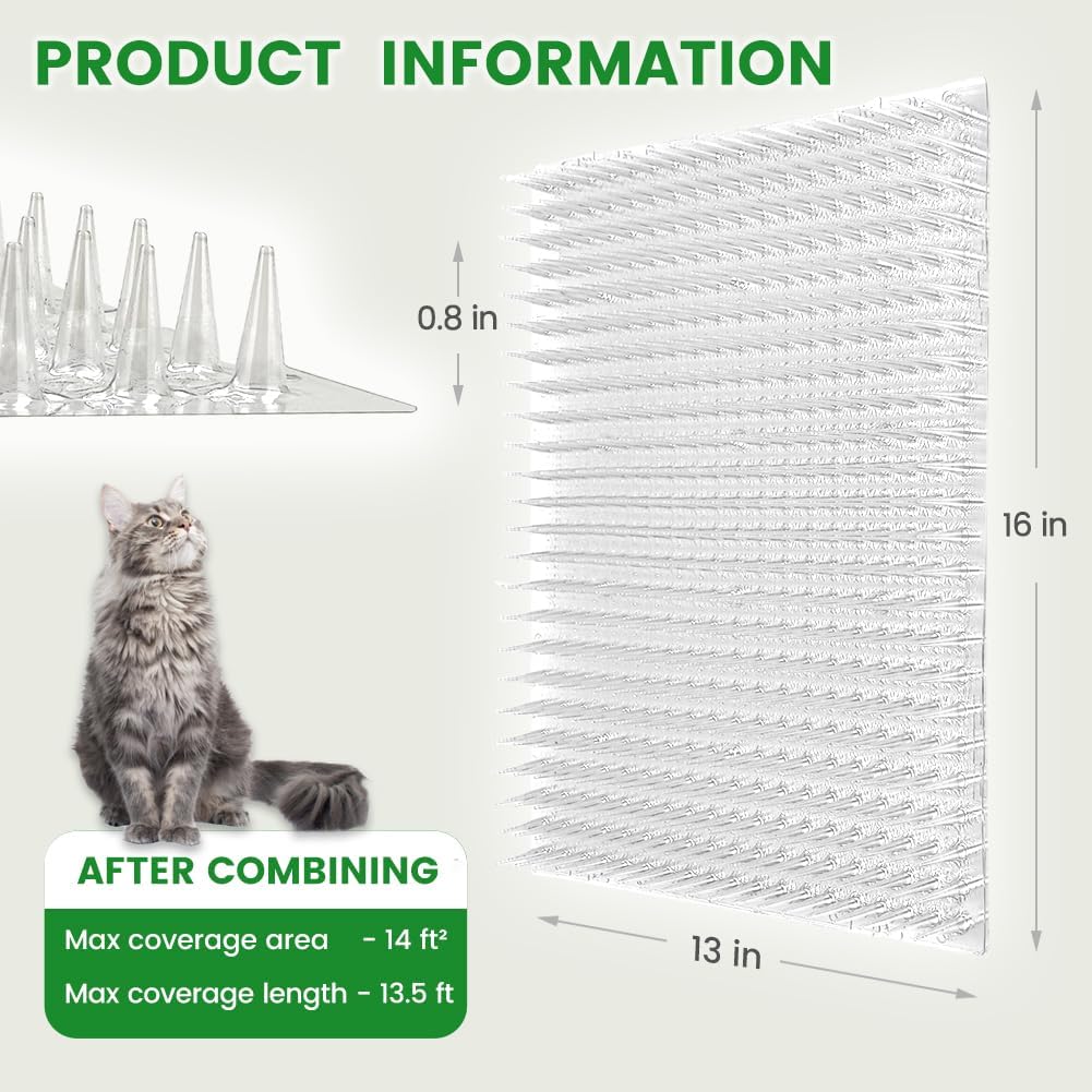 Close up of Ley's humane plastic spikes for pet training