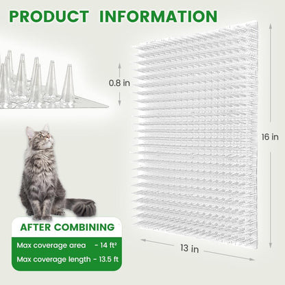 Close up of Ley's humane plastic spikes for pet training