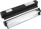 REPTI ZOO 24W Reptile T5 HO UVB Lighting Combo Kit, 22" Light Fixture Reptile Terrarium Hood, with Detachable Curved Reflector and 5.0 UVB T5 Lamp Bulb, ETL certificated - Image 10