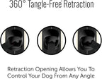 Integrated waste bag storage compartment on TUG dog leash handle