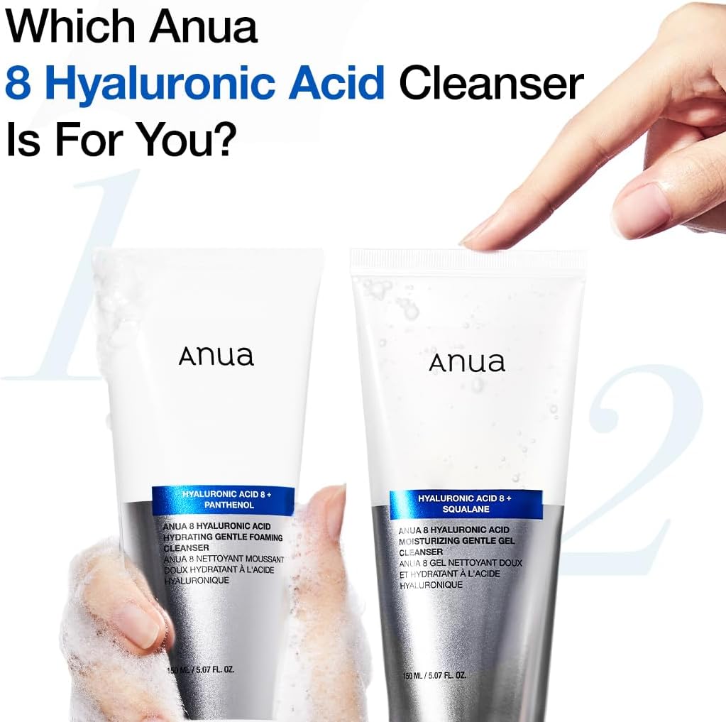 Anua Moisturizing Gentle Gel Cleanser, 5.07 fl oz - Image 5