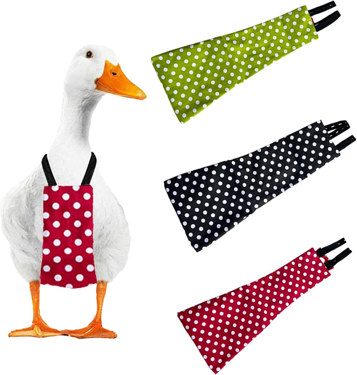 UKJENT chicken diapers shown with open tail design