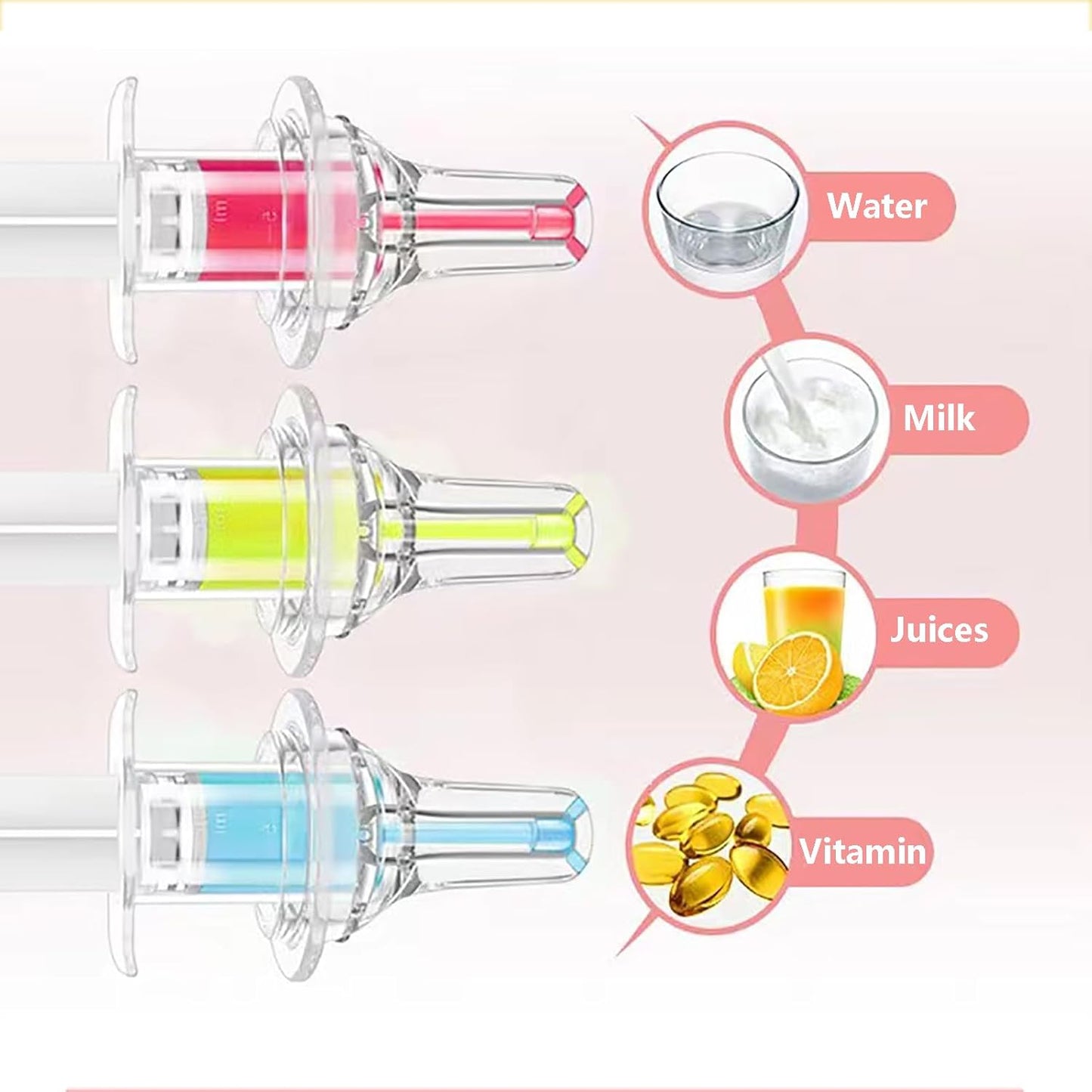 YIBIKEHO oral feeding kit for puppies and kittens showing cleaning brush and storage case