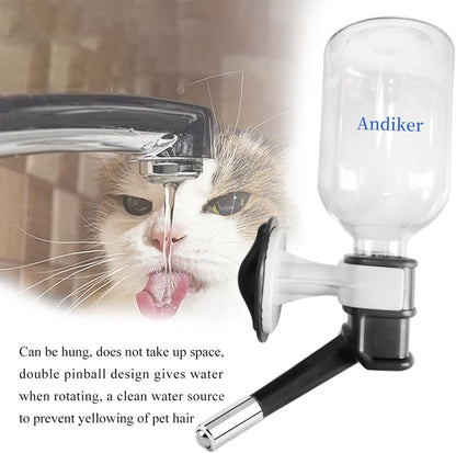 Adjustable height mechanism of Andiker dog kennel feeding bottle
