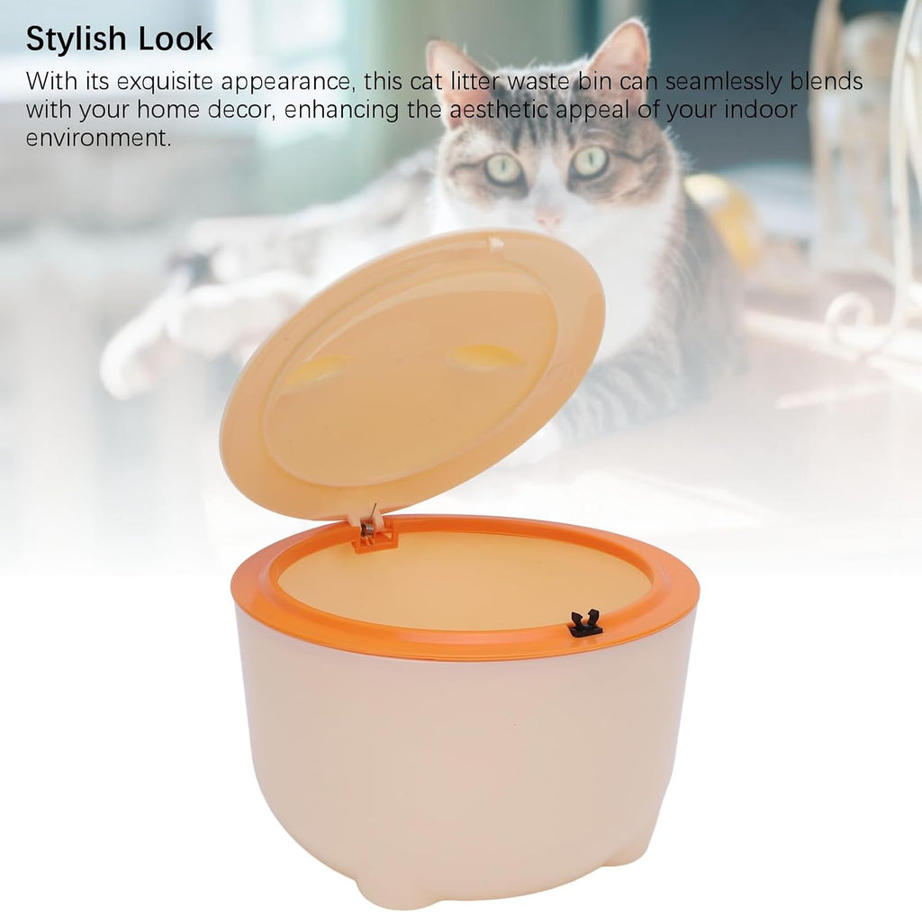 Dimensions view of Dioche pet waste container